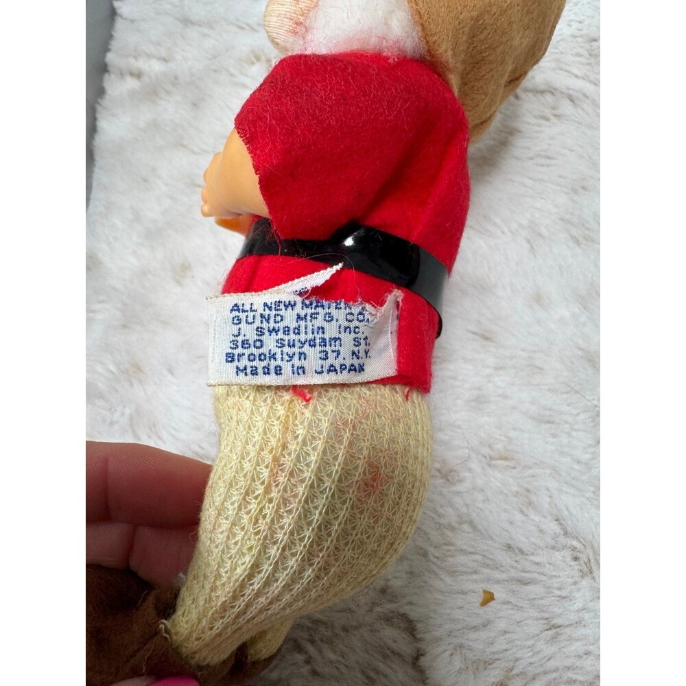 Vintage Gund Swedlin Disney Snow White and the Seven Dwarfs Happy 9" Plush